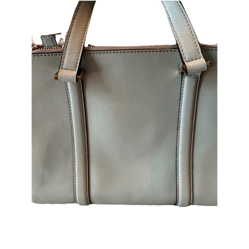 kate spade NEW YORK Mint Green Leather Purse W/Removable Strap Gently Used - Picture 11 of 16